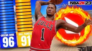 ACROBATIC SLASHER BUILD WITH 96 DUNK + 91 BALL HANDLE + 90 LAYUP IS THE BEST GUARD BUILD IN NBA 2K23