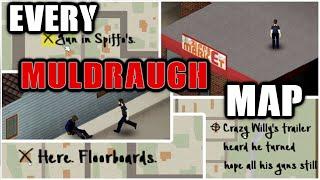 Every Muldraugh Annotated Map - What's in each and what to keep an eye out for!