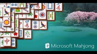 Microsoft Mahjong  Review & Basic Gameplay