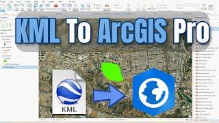 How to convert KML files (Google Earth) in ArcGIS Pro