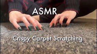 ASMR Lofi Crispy Carpet Scratching! No Tapping, No Talking ️