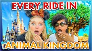 Can We Ride EVERYTHING in Disney's Animal Kingdom in ONE DAY?