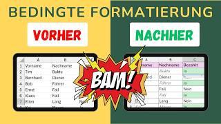 Excel-Kniff aufgedeckt: Bedingte Formatierung mit Formeln meistern!