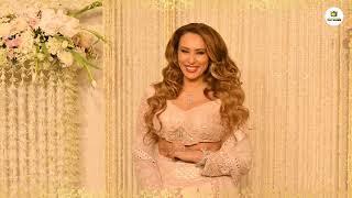 Gorgeous Lulia Vantur Arrive At Ira Khan Wedding Reception | Telly Khabri | #irakhan #luliavantur