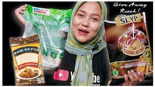 ASMR MAKAN BERAS MENTAH || 3 BRAND BERAS PREMIUM || #giveaway #asmrrawriceeating #asmr #mukbang