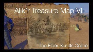 Alik’r Treasure Map VI The Elder Scrolls Online (ESO)