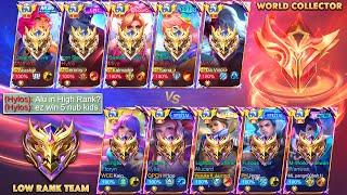 Yuzuke Vs High Rank Global World Collector Enemy + They All Have 20K Matches!  (who win?)