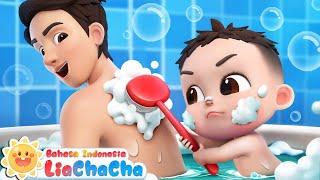 Lagu Mandi | Lagu Mandi yang Menyenangkan | LiaChaCha ️| Lagu Anak | LiaChaCha Bahasa Indonesia