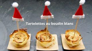 Tartelettes au boudin blanc (Noël) par Menu to Shop