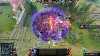 Dota 2 Support Faceless Void | 5 man Chronosphere Wombo Combo | Nec + Gyro Cleanup