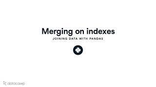 Merging on indexes | Pandas