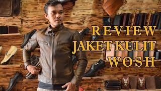 Review Jaket Kulit Domba Jenis Wosh / Jaket Kulit Asli Dengan Gradasi Warna Unik