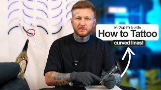 How to Tattoo Curved Lines (Day 4 of 30 Lessons)