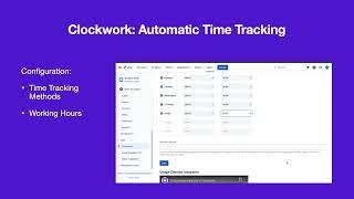 Clockwork for Jira: Automatic Time Tracking