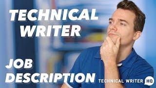 Technical Writer Job Description Examples and Guide