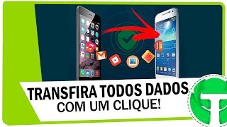 INCRÍVEL! Transfira todos os dados de um celular para outro com 1 clique!