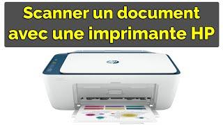 Comment scanner des documents avec une imprimante HP