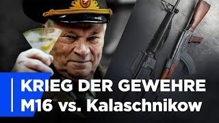 Kalaschnikow vs. M16: Die tödlichen Rivalen der Schlachtfelder