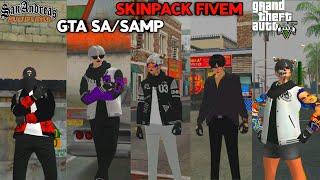 SHARE‼️SKINPACK FIVEM KECE BADAI || GTA SA/SAMP ANDROID