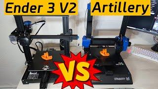 Artillery Genius vs Ender 3 V2 - COMPARATIVA mejor impresora 3D BARATA 2022