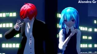 【MMD 暗殺教室】How Long【Akabane Karma & Shiota Nagisa Genderbend】