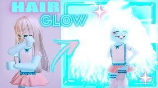 HOW TO GET GLOWING HAIR! Royale High GLOW UP Tutorial!