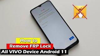 VIVO Remove FRP Lock All Device Android 11 - NOT QuickShortcutMaker  - NOT Install APK