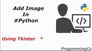 How to  Add image in #Python