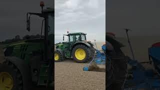 Siew 2021. John deere 6120m, lemken saphir