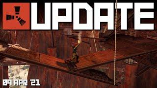 Goodbye Sphere Tank Jump... NVIDIA Reflex, HDRP | Rust Update 9th April 2021