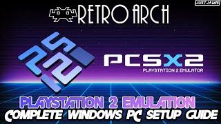 Setting up Playstation 2 with Retroarch Emulation #retroarch #ps2 #pcsx2