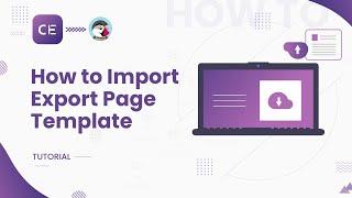 How to Export and Import  Page from template | Prestashop 1.7 Elementor Page Builder | Tutorials