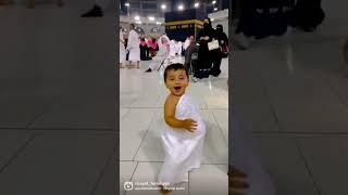 Amazing kid in new Haram Makkah #shorts #short #makkah #mecca #islam #new #umrah #kids #pakistan