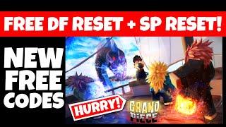 *NEW* GPO FREE CODES Grand Piece Online gives Free DF Reset + FREE SP Reset  |  ROBLOX Codes