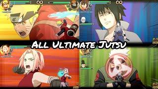 All Ultimate Jutsus-Naruto Shippuden: Ultimate Ninja Impact