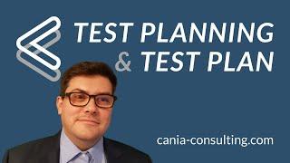 Test Planning and Test Plan