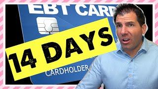 14 Days: IT'S STARTING For SNAP, Food Stamps, EBT & Low Income