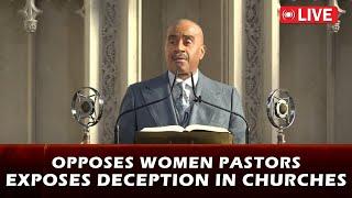 Pastor Gino Jennings Opposes Women Pastors & Exposes Deception in Churches