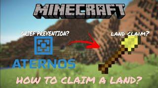 Minecraft Bedrock 1.20: Land Claim Tutorial & Grief Prevention Installation on Aternos Server!