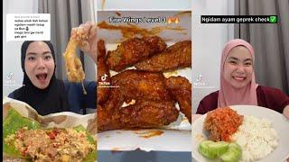 MUKBANG NASI PADANG CHECK || kumpulan TikTok Dayana @bidadaribekasih #kuliner #tiktokmakanan