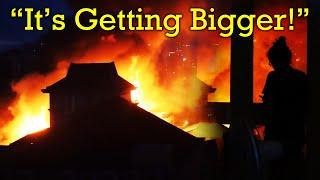 Reacting to a HUGE Fire Outside our Apartment (& the Aftermath)