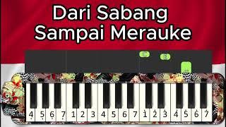 Dari Sabang Sampai Merauke - Pianika Easy