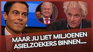 Jetten valt door de mand met zijn GROTE MOND! Jij liet al die asielzoekers binnen, Wilders niet!