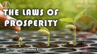 The laws of prosperity and finances