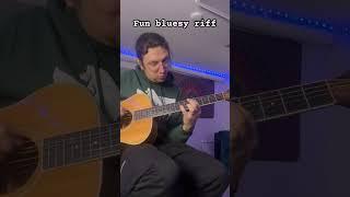 Acoustic blues riff #guitar #music #blues #riff #acoustic