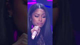 When Nicki’s backup singer WOULDN’T STOP SINGING  #nickiminaj #shorts #viral