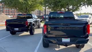 2023 Chevy ZR2 next to 2023 Trail Boss