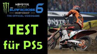 MONSTER ENERGY SUPERCROSS 6 im TEST für die PS5 ! WIE GUT ist der diesjährige Ableger ?!?