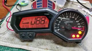 Yamaha FZ1 Instrument cluster / Speedometer / Meter  - Power up