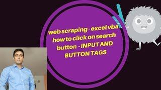 Learn Excel - Video 594 - VBA - WEB SCRAPING - CLICK ON SEARCH BUTTON